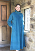 Sale Fleece Kaftan with Cowl collar