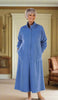 Fleece Kaftan - Part front opening in 7 colours and 3 lengths.